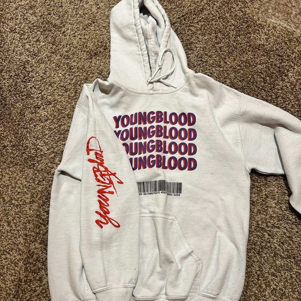 White 5sos Hoodie